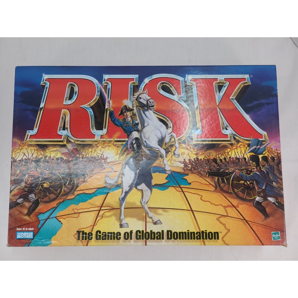 VINTAGE Risk Board Game of Global Domination Complete 1998 Parker Brothers